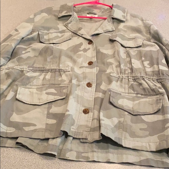 Maurices Jackets & Blazers - Camo long sleeve light weight jacket!!!